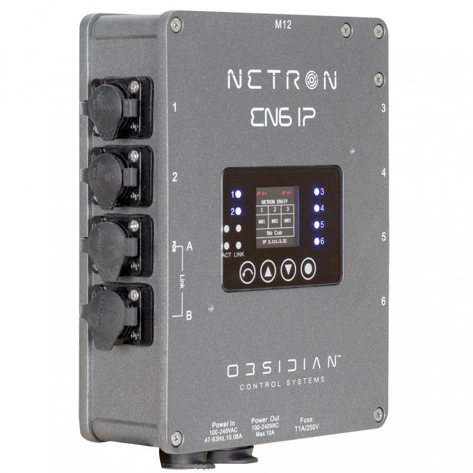 Netron EN6 IP - шлюз Ethernet to DMX NEUTRON MM-1-0011